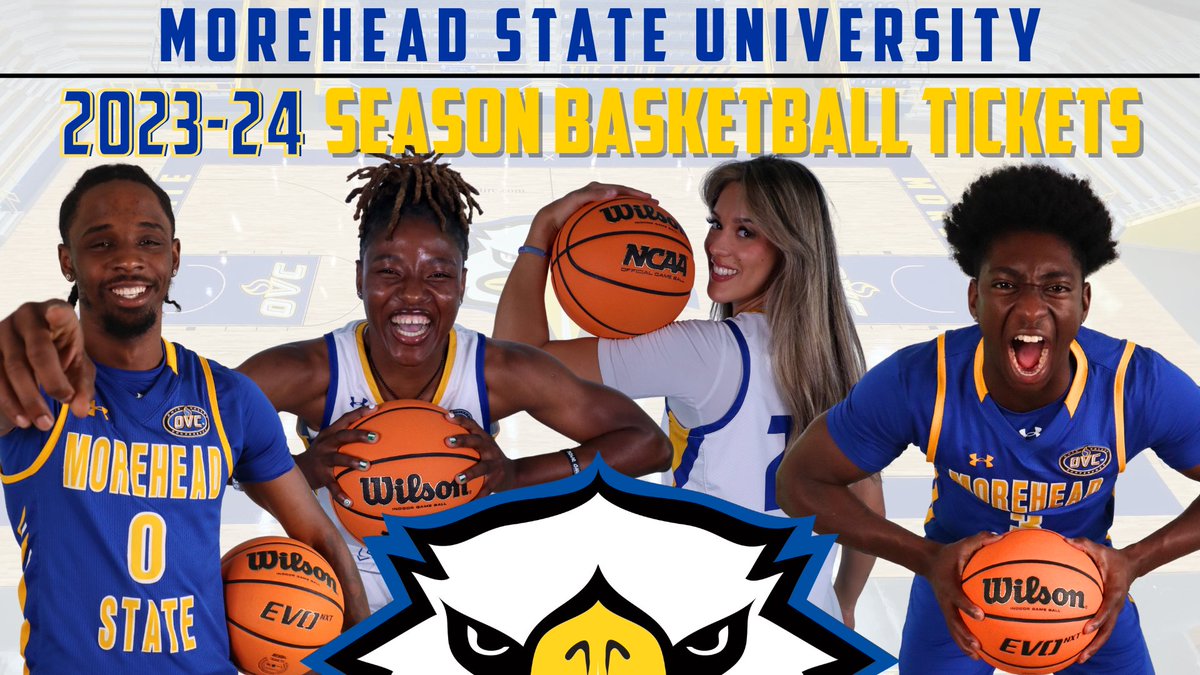 2023-24 Basketball season tickets are on sale! <a href="/MSUEaglesWBB/">Morehead State WBB</a> &amp; <a href="/MSUEaglesMBB/">Morehead State Men's Basketball</a> host a combined 31 games on FamilyLeisure.com Court.

Fans can renew their same seats or become a new season ticket holder today.

Purchase: bit.ly/45DUg3Z
Story: bit.ly/3rVyKK0