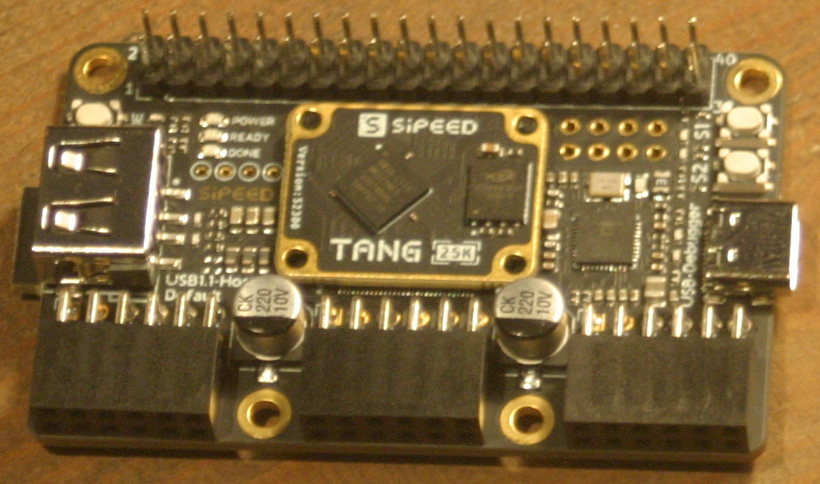 GwenhaelG's tweet image. Received these two beautiful boards ! 🥳
- @SipeedIO Tang Mega 138K (@GOWIN_SEMI GW5A-AST-138)
- @SipeedIO  Tang Primer 25k (@GOWIN_SEMI GW5A-25A)

Thanks @SipeedIO !!! 🥂

Time to play / work on #openFPGALoader and @enjoy_digital LiteX 😀