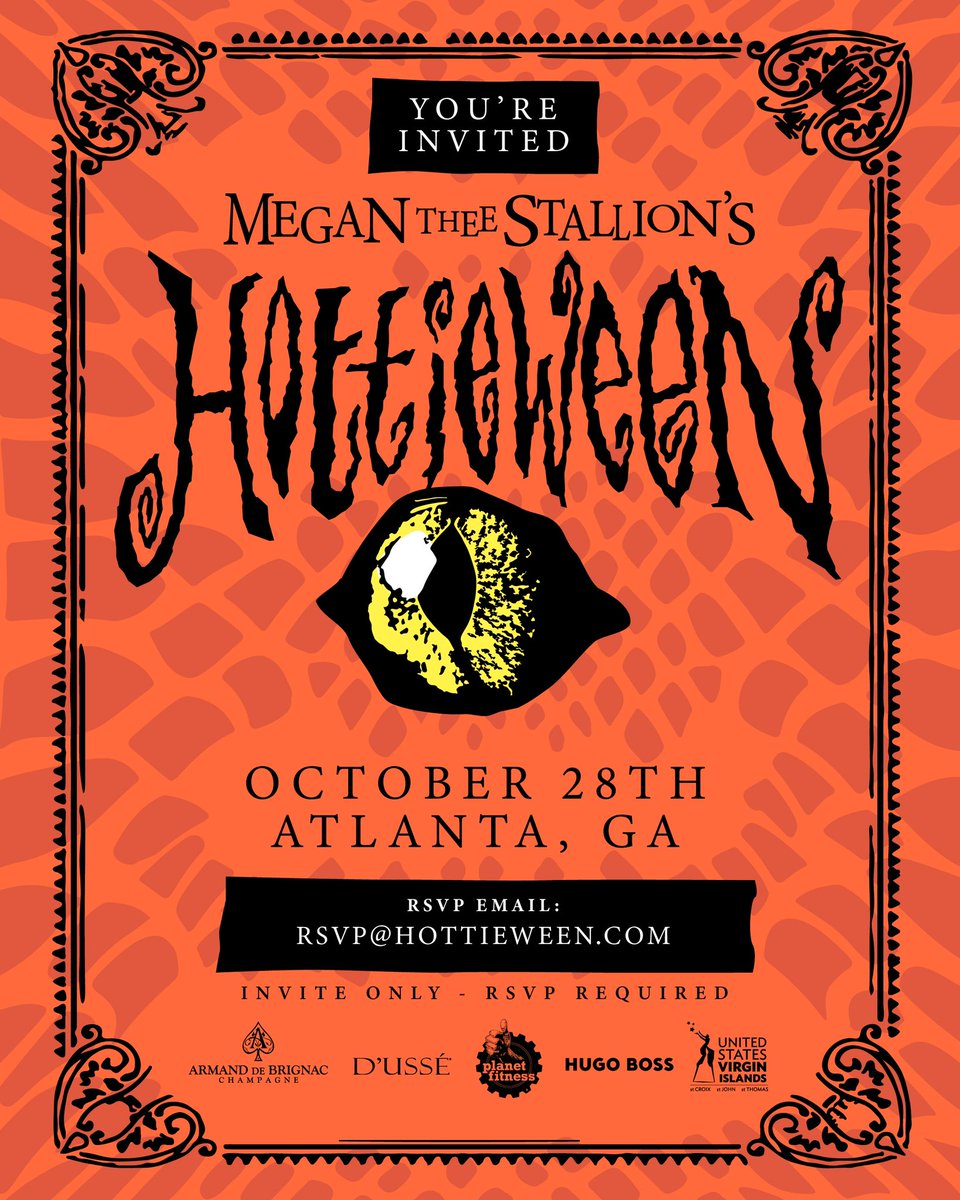 theestallion's tweet photo. Hottieween is happening in ATL this year 🔥🔥🔥🎃🎃🎃 Get ready ATLANTA HOTTIES https://t.co/CopvCqD7vR