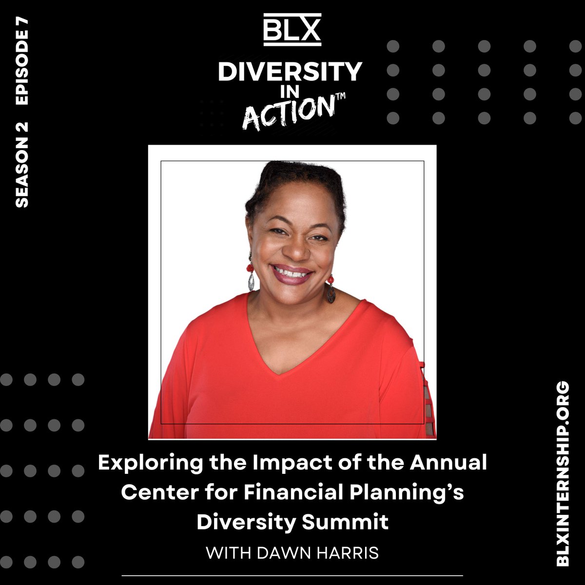 We are thrilled to announce the release of the 7th episode of our Diversity in Action podcast! In this episode, listen to Dawn Harris, the Director of Diversity and Inclusion at the Center for Financial Planning, Inc. Tune in now on our website! buff.ly/3N9NOtG.