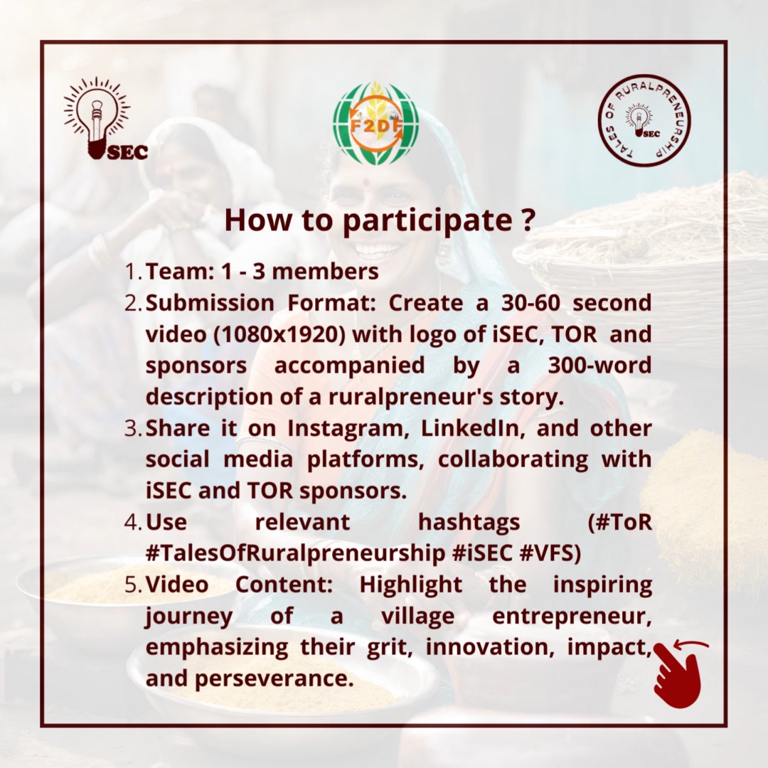 iSEC_IRMA's tweet photo. Swipe to see how the grand prize money can be yours!🏆💰 Register now through the link in our bio! #iSEC #ToR #TalesOfRuralpreneurship #f2df https://t.co/tzXZZYWEaP