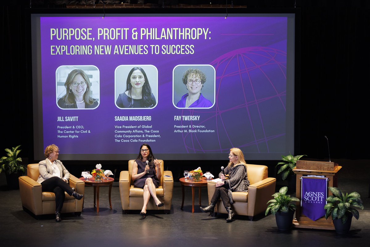 preszak's tweet photo. “If you have curiosities and interests, pursue them. A path forward will present itself, but you don't have to know it ahead of time.”

A perfect life lesson from Jill Savitt during the session, “Purpose, Philanthropy and Profit: Exploring New Avenues to Success.” https://t.co/NttVQ4wzp7