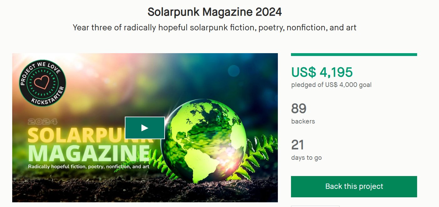 Solarpunk Magazine 2023 by Solarpunk Magazine — Kickstarter