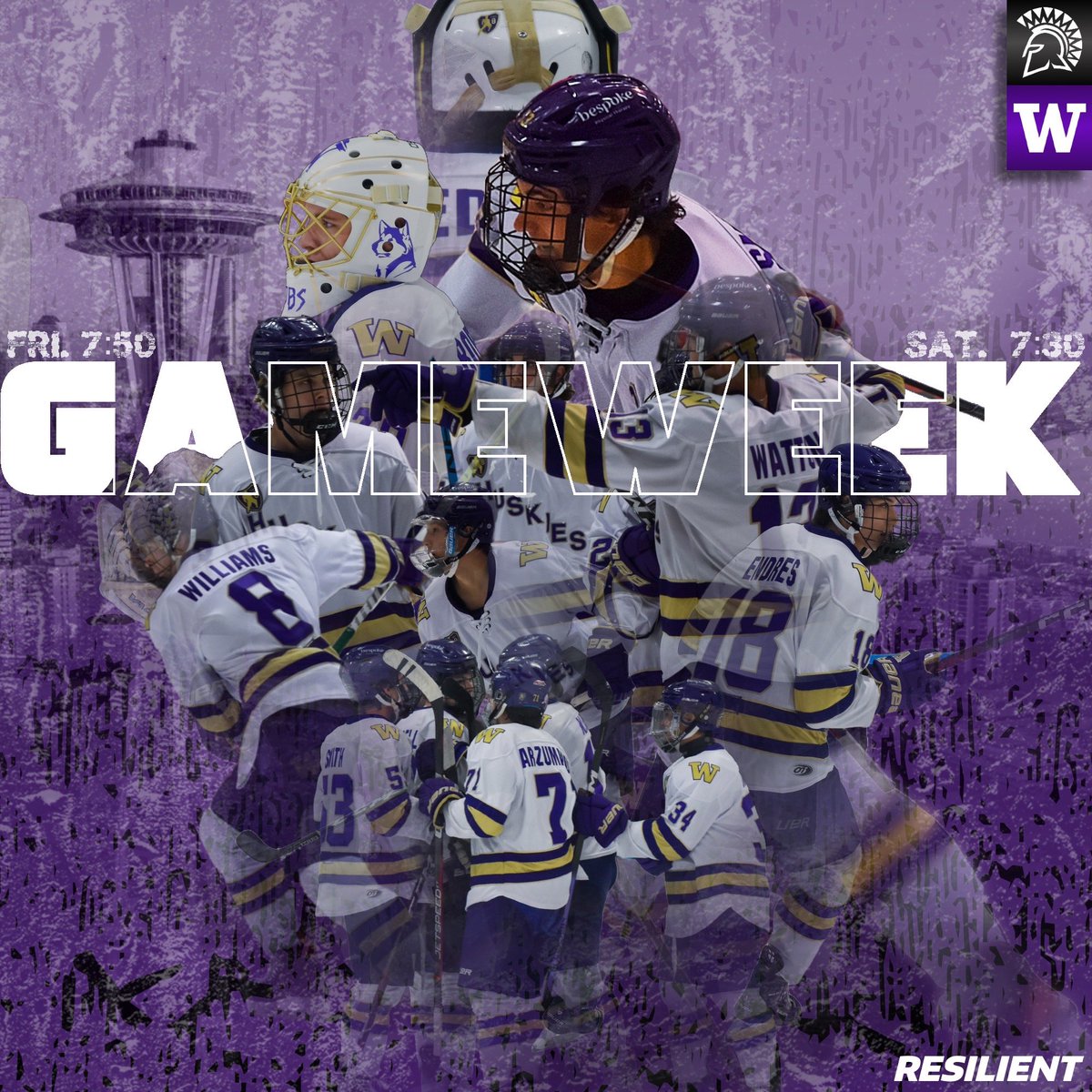 It’s Gameweek! 

The Huskies are back at home and look to stay hot, as San Jose State comes to town for a set of games

Friday - 7:50PM
Saturday - 7:30PM

See you there☔️

#huskyhockey
