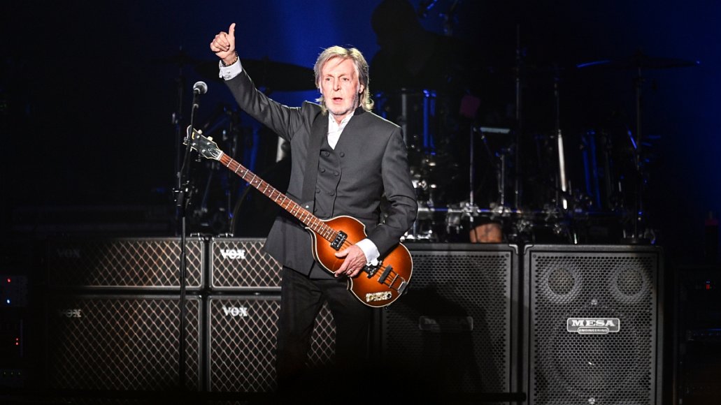 consequence's tweet photo. .@PaulMcCartney kicked off the Australian leg of his 2023 tour at the Adelaide Entertainment Centre on Wednesday.

Check out the setlist and videos: https://t.co/6wsnVHf7ZR https://t.co/dh3utrxVfu