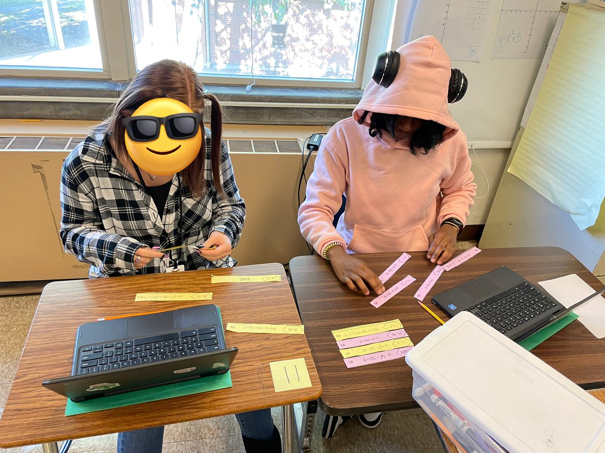 KempMath's tweet photo. @Seneca_High Solving quadratic equations doesn’t haven’t to be boring. We solved equations by graphing then linked our answers together. @JCPSKY @CounselorSeneca @CMPunches44 https://t.co/HsGqTzXiLH