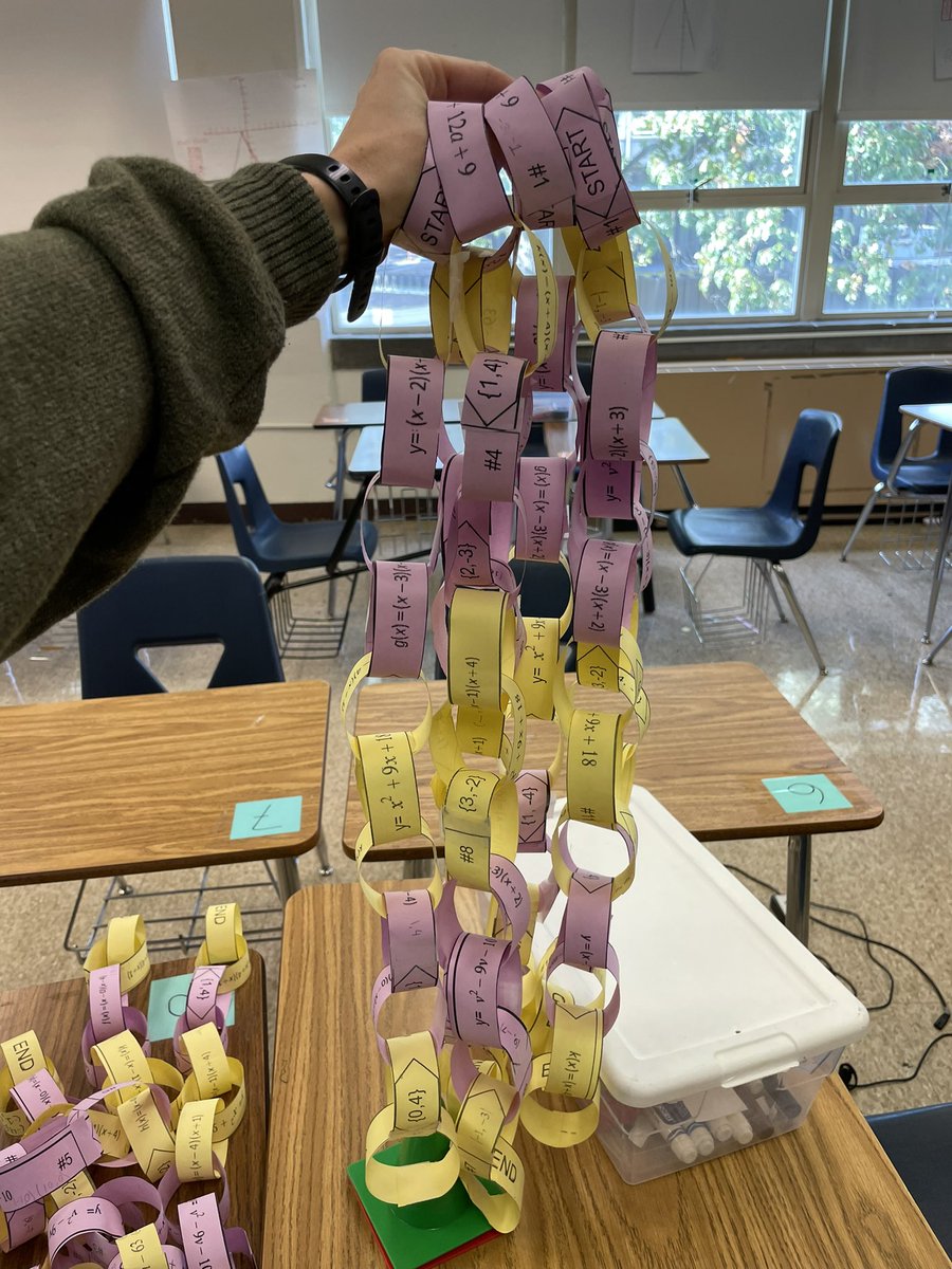 KempMath's tweet photo. @Seneca_High Solving quadratic equations doesn’t haven’t to be boring. We solved equations by graphing then linked our answers together. @JCPSKY @CounselorSeneca @CMPunches44 https://t.co/HsGqTzXiLH