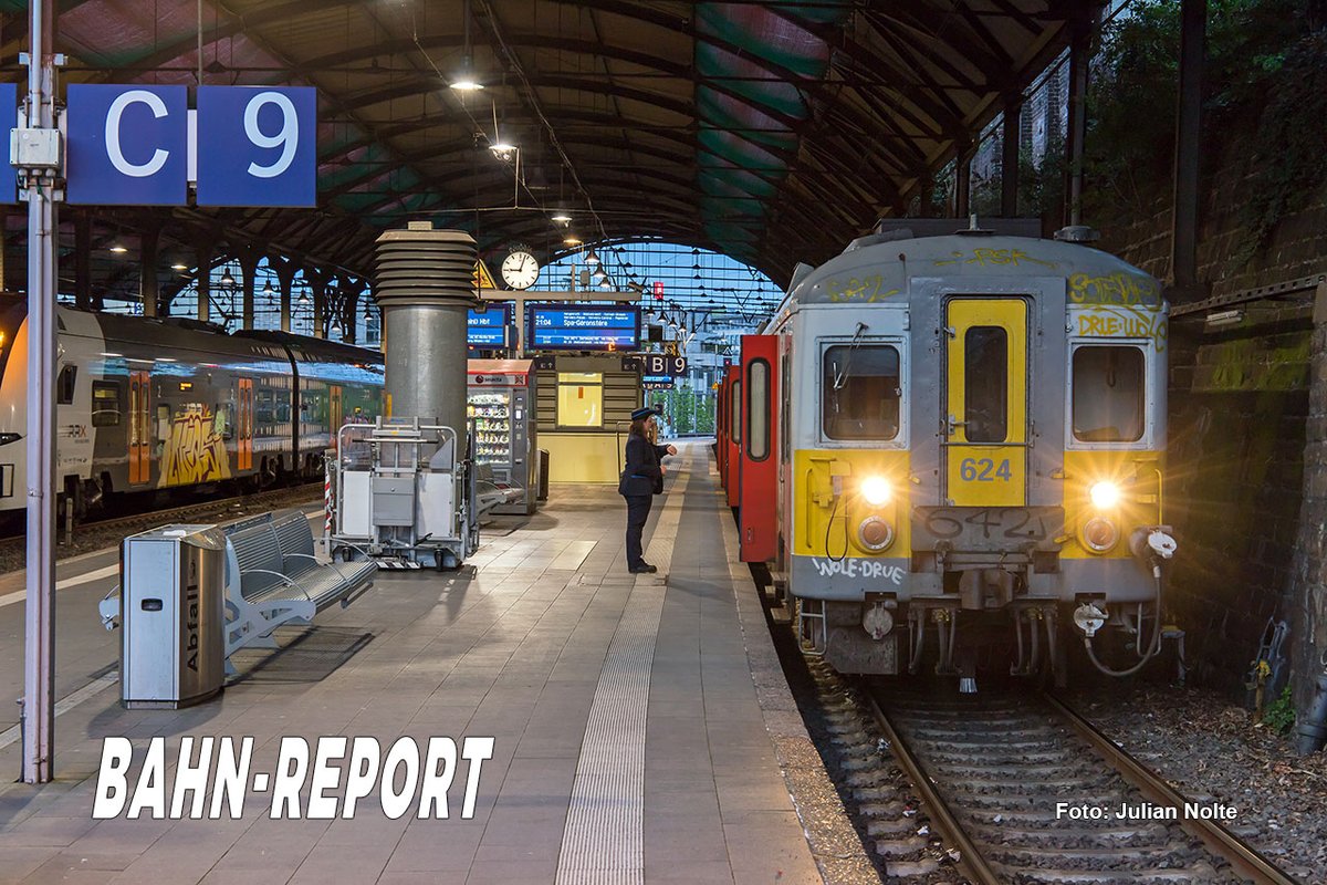 NachbarBAHN: Adieu Aachen - Das Einsatzende der klassischen belgischen Triebwagen in Deutschland naht

Nur noch bis Dezember erklingt das vertraute „Heulen“ belgischer Triebwagen in Aachen. Zum Fahrplanwechsel erfolgt hier der Ersatz.

-> Mehr im Heft