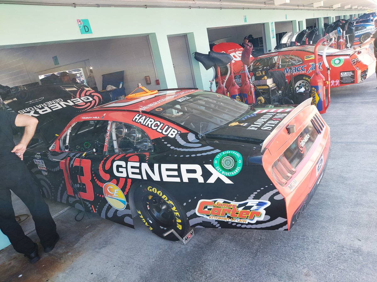 📸 @TimmyHillRacer took @MBMMotorsports straight to the top of the board in @HomesteadMiami qualifying last year, easily locking into the race. 

We are back for more this weekend with Coble-Enterprises.com riding on @RyanJNewman's Ford! #NASCAR #ContenderBoats300