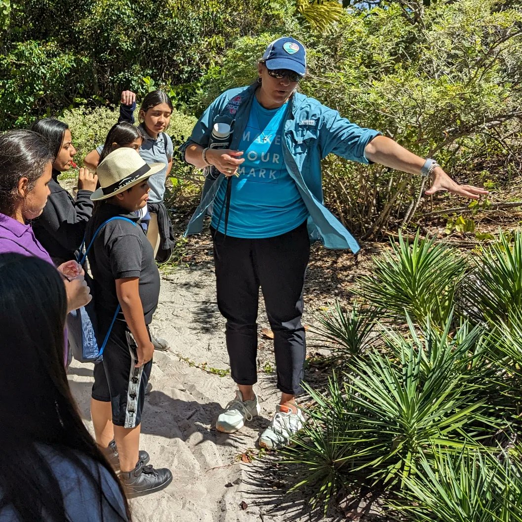 ShenandoahMS's tweet photo. Mrs. Rey's students took a study trip today to the Biscayne Nature Center in Crandon Park. Students visited the state-of-the-art center, which contains a laboratory, a coastal &amp; marine life exhibit, a theater gallery &amp; native plant garden. #SMSMuseumsMagnet #YourBestChoiceMDCPS https://t.co/jxHbFdGlV5
