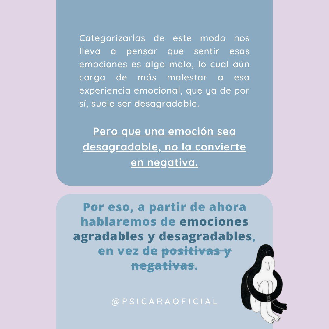 PSICARAoficial's tweet photo. ¿Alguna vez te has preguntado qué utilidad tienen emociones como la tristeza, el miedo, la culpa o la rabia? ¿De qué nos informan? ¿Qué pasaría si no existieran? 🤷🏻‍♀️🤷🏼‍♂️ https://t.co/DBUGyNC2PV