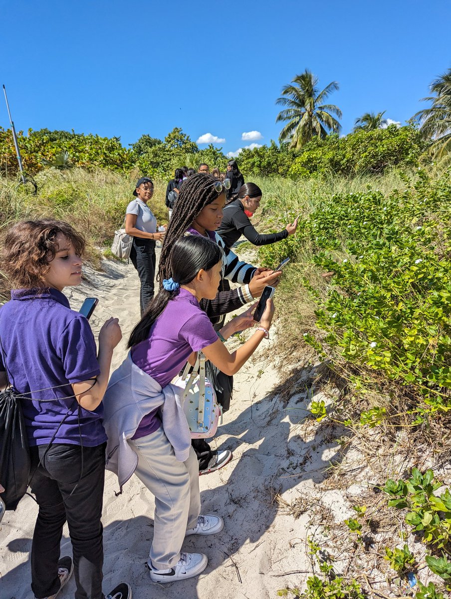 ShenandoahMS's tweet photo. Mrs. Rey's students took a study trip today to the Biscayne Nature Center in Crandon Park. Students visited the state-of-the-art center, which contains a laboratory, a coastal &amp; marine life exhibit, a theater gallery &amp; native plant garden. #SMSMuseumsMagnet #YourBestChoiceMDCPS https://t.co/jxHbFdGlV5