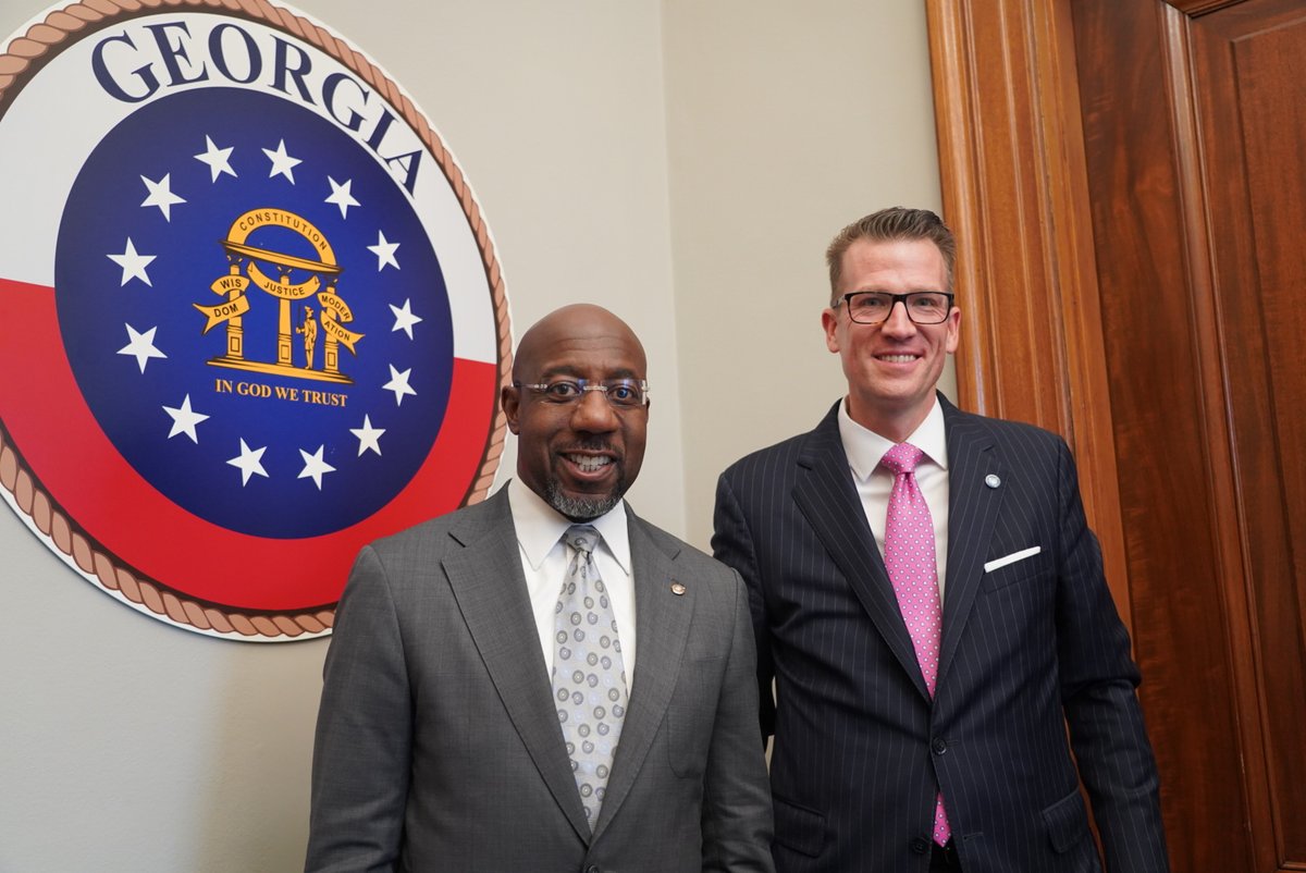 I loved catching up with @UnivWestGa President Brendan Kelly here in DC. We had a great discussion about the incredible work the University of West Georgia is doing and what Congress can do to further support higher education. Go Wolves!