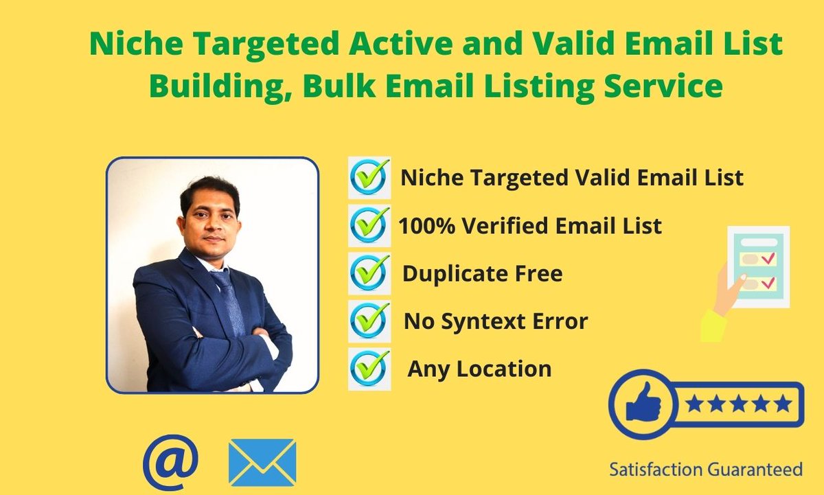 DeepTechArt's tweet photo. Ready to supercharge your email marketing efforts? Let's connect and explore how I can help you build a niche-targeted, active, and valid email list for your business. 🚀

https://t.co/E19Xz6YK6o https://t.co/9oEyHkNeST