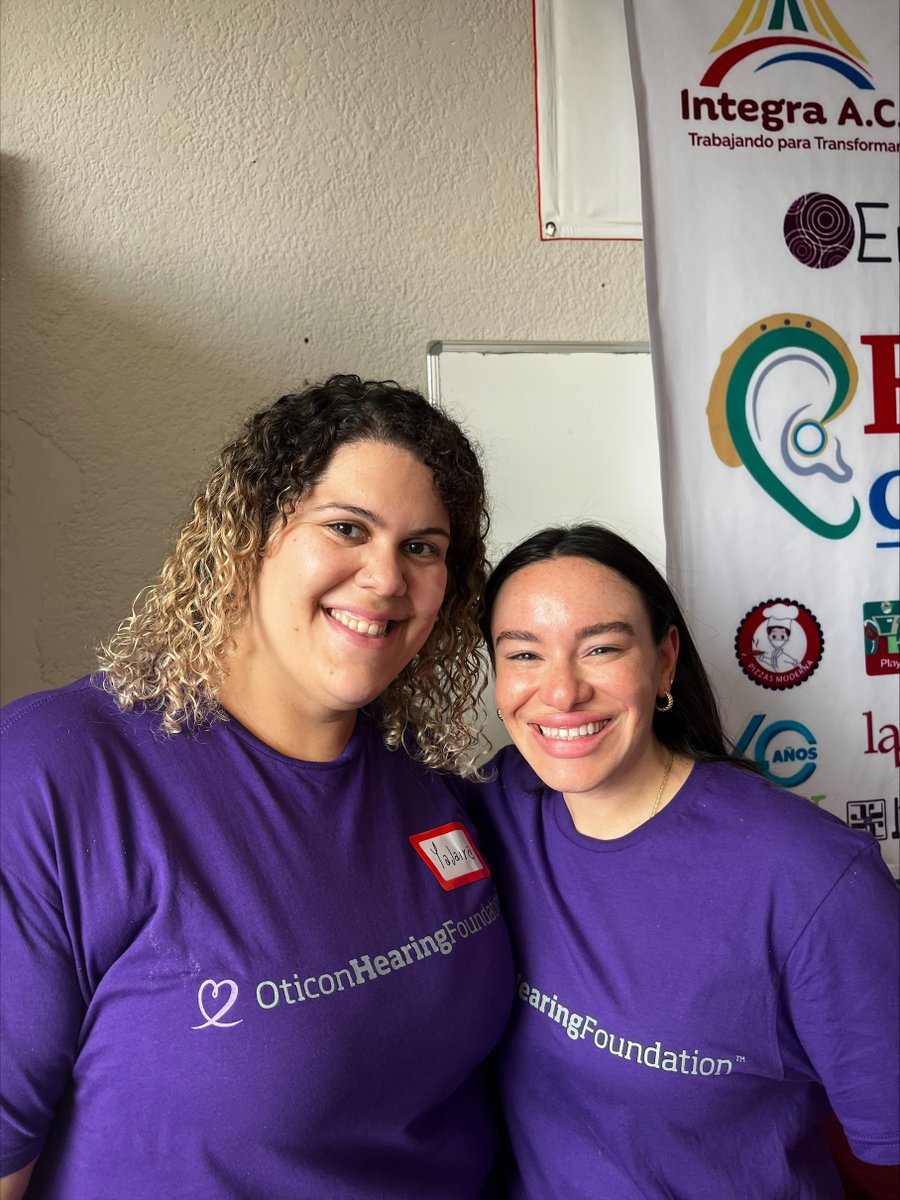 Congratulations to Karla Quinones-Ortiz and Yajaira Calderon, the winners of Demant Care Community’s ERG (Employee Resource Group) Essay contest on their humanitarian mission to Mexico. Thank you #HearingtheCall for your partnership in organizing this amazing opportunity! #oticon