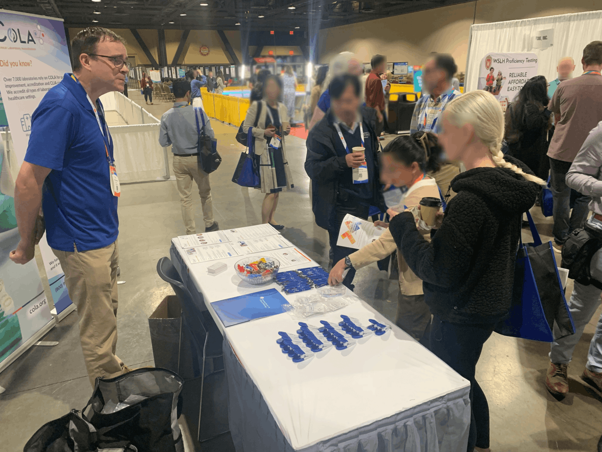 Cola_Inc's tweet photo. Steve Richards, a COLA Survey Team Leader, and Troy Blackwood, a COLA Account Sales Representative, are at the 2023 ASCP Annual Meeting in sunny Long Beach, California! If you're in attendance, swing by booth #220 - we'd love to connect! #ASCP2023 #COLAteam https://t.co/K5Q9a0Pzyu