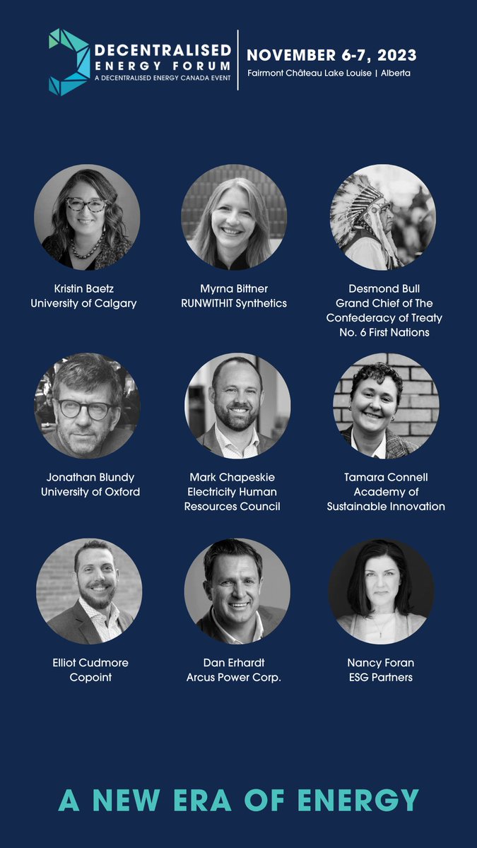 Check out the amazing lineup for #DEF2023!

Register here: buff.ly/3S8eAqT 

Check out the program here: buff.ly/3M2QYQL

#DecentralisedEnergy #Innovation #DEC #EnergyForum