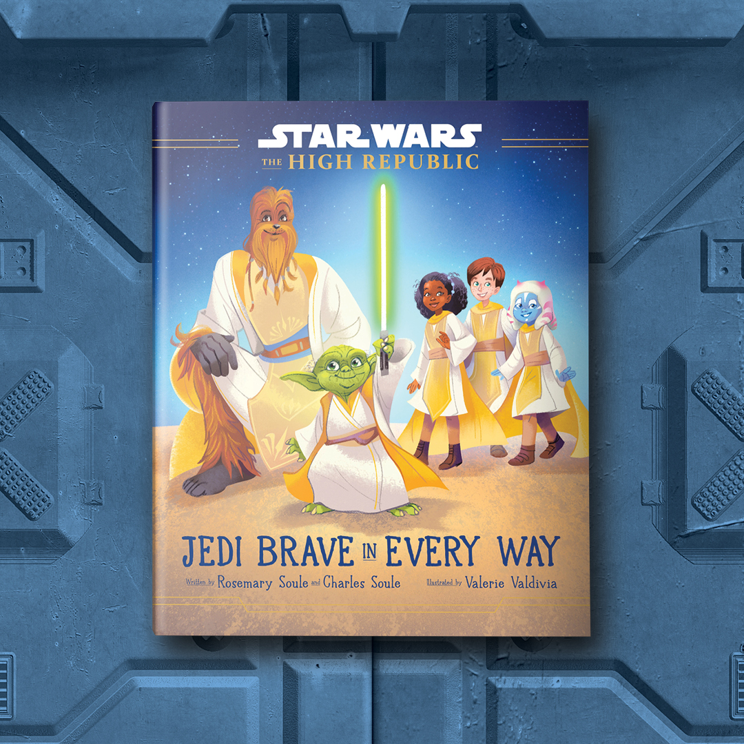 Learn how to be Jedi brave with Yoda and Burryaga!   Now available on DisneyBooks.com