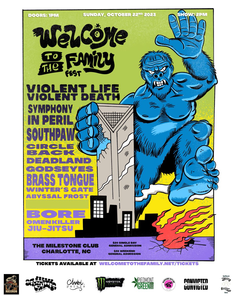 There is a fucking GIG this weekend yall