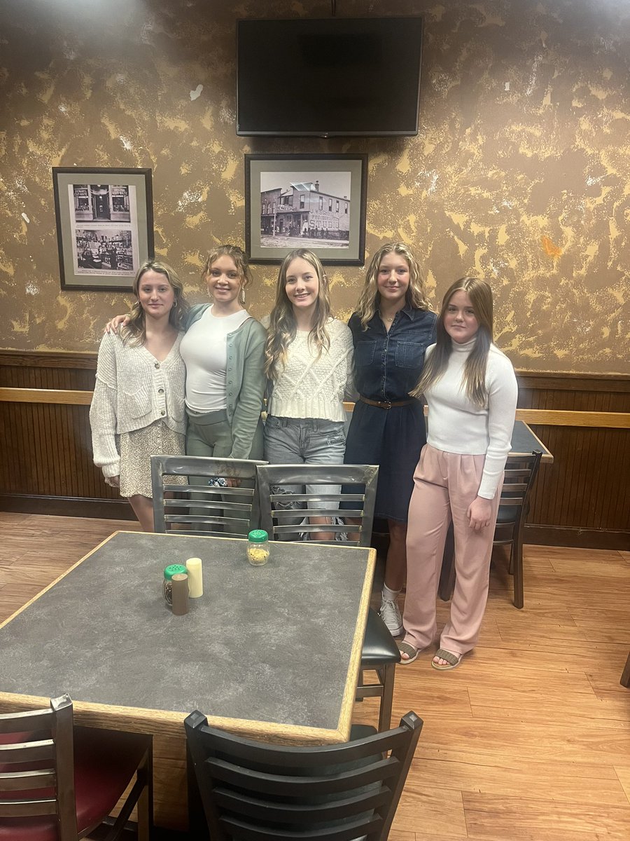 Proud these young ladies and gentlemen. 2023 Kiwanis Bowl Captains and Court.