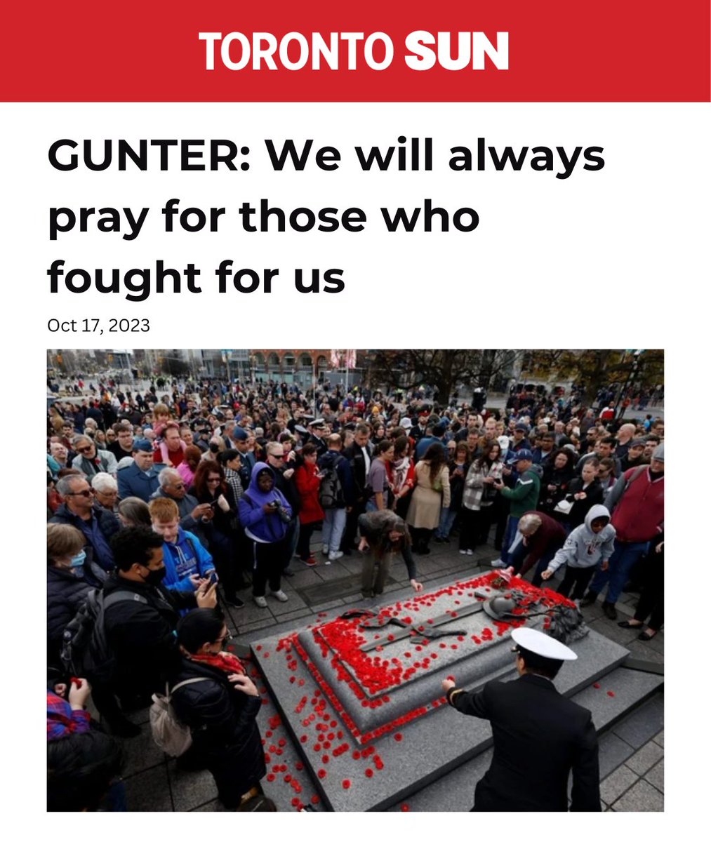 PierrePoilievre's tweet photo. Our veterans don’t have a prayer under Trudeau.

Now his government is banning Muslim, Jewish and Christian military chaplains from praying at Remembrance Day ceremonies. 

I will reverse this insanity when I am Prime Minister.

https://t.co/BUIHIZZDpa https://t.co/ldWU9ynBlH