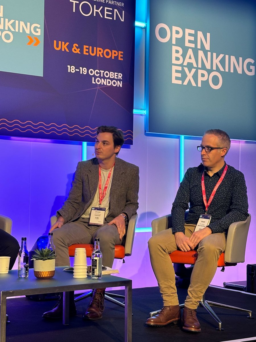 We kicked off Open Banking Expo with Jack Wilson, our VP Policy & Research, taking to the main stage 🎙

In the debate ‘Tackling APP fraud’, the panel agreed that improved collaboration is central to winning the fight against fraudsters 🛡 

#OBExpo #openbanking #paymentfraud