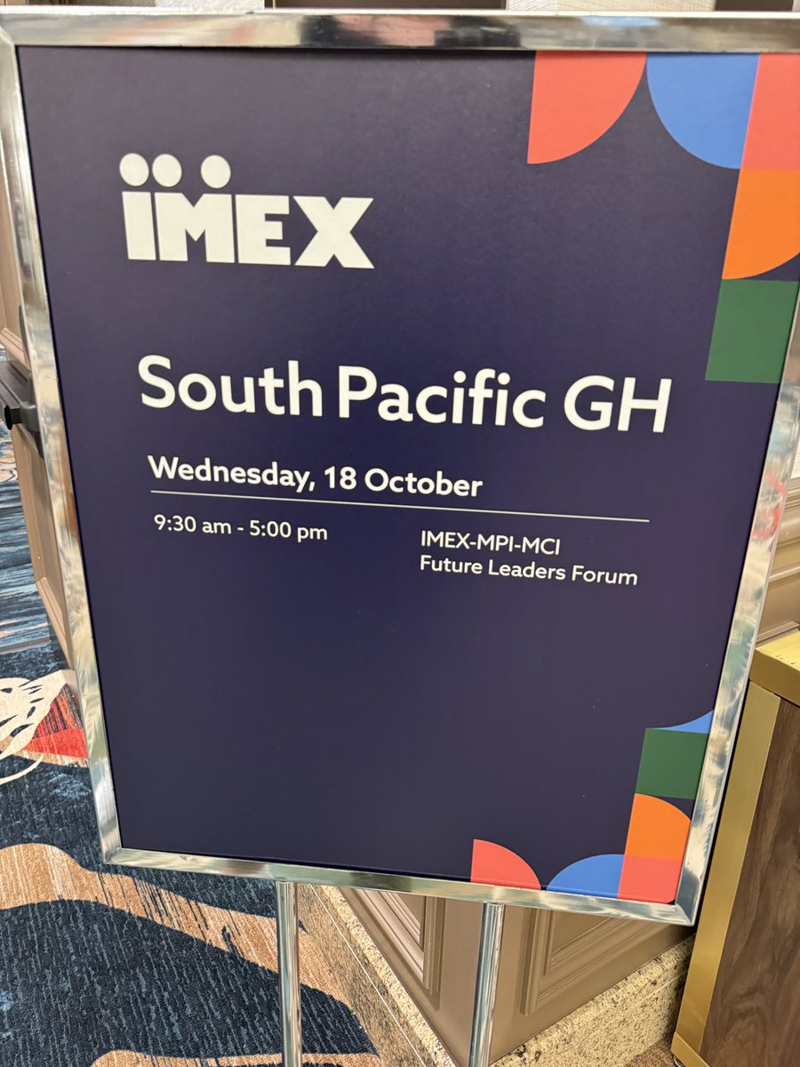 Sustainability - It Takes a Team! Great to have the opportunity to present on this topic at #IMEX23 with students focused on #hospitality from around the nation. In sales, culinary, event planning or any other field, or even industry, knowledge of sustainability is critical.