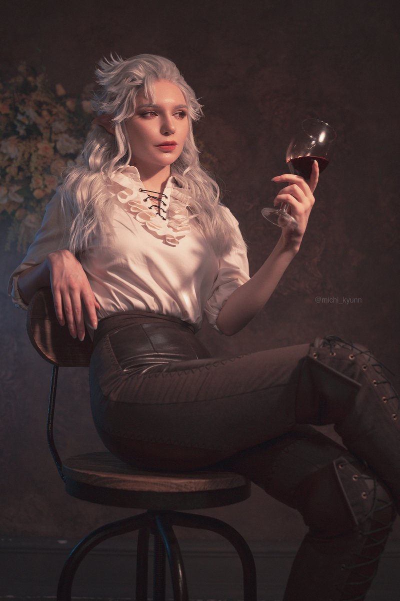 Careful, I bite~🖤

Female Astarion from #BaldursGate3 https://t.co/4T8JudeEFc