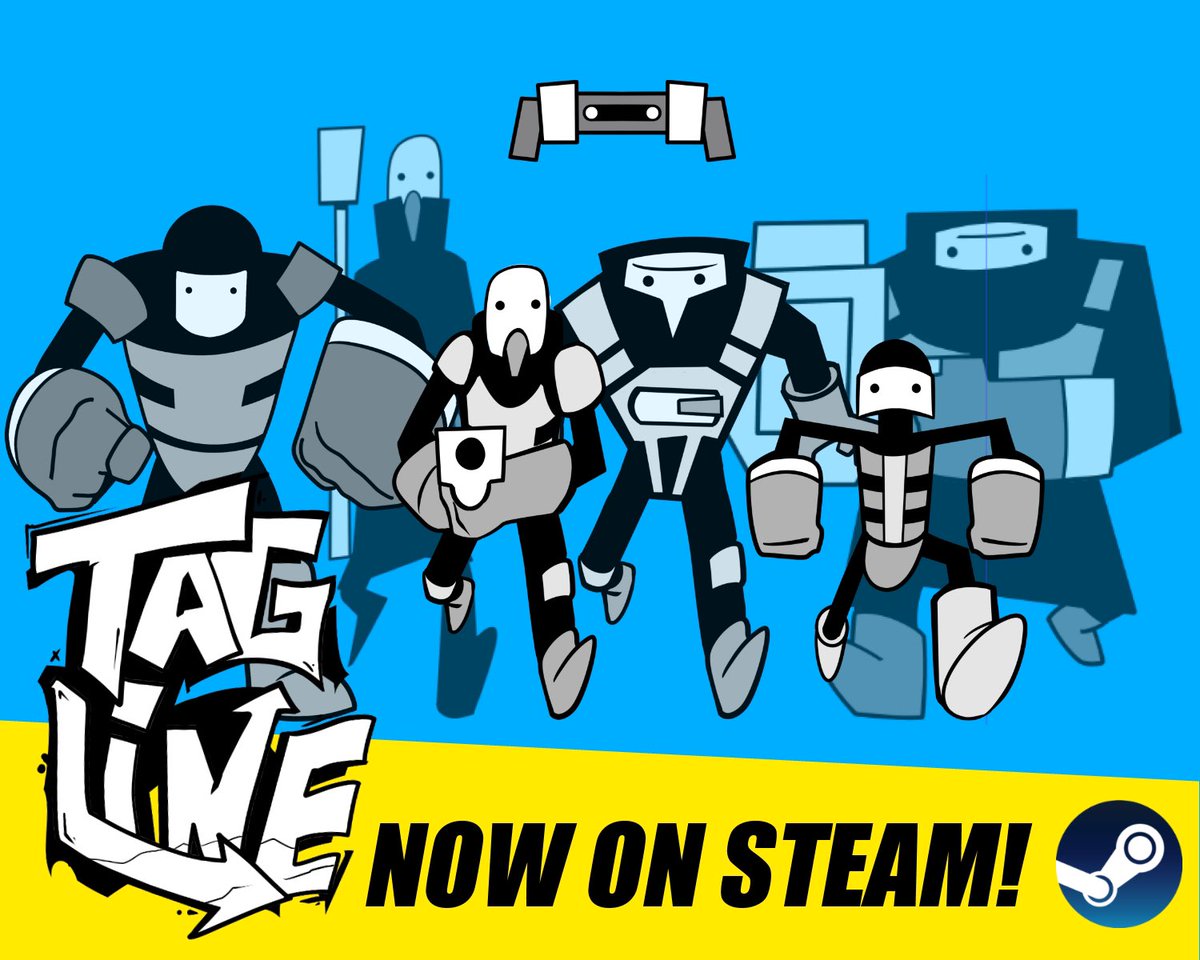 TAGLINE { Now on Steam ! } tweet media