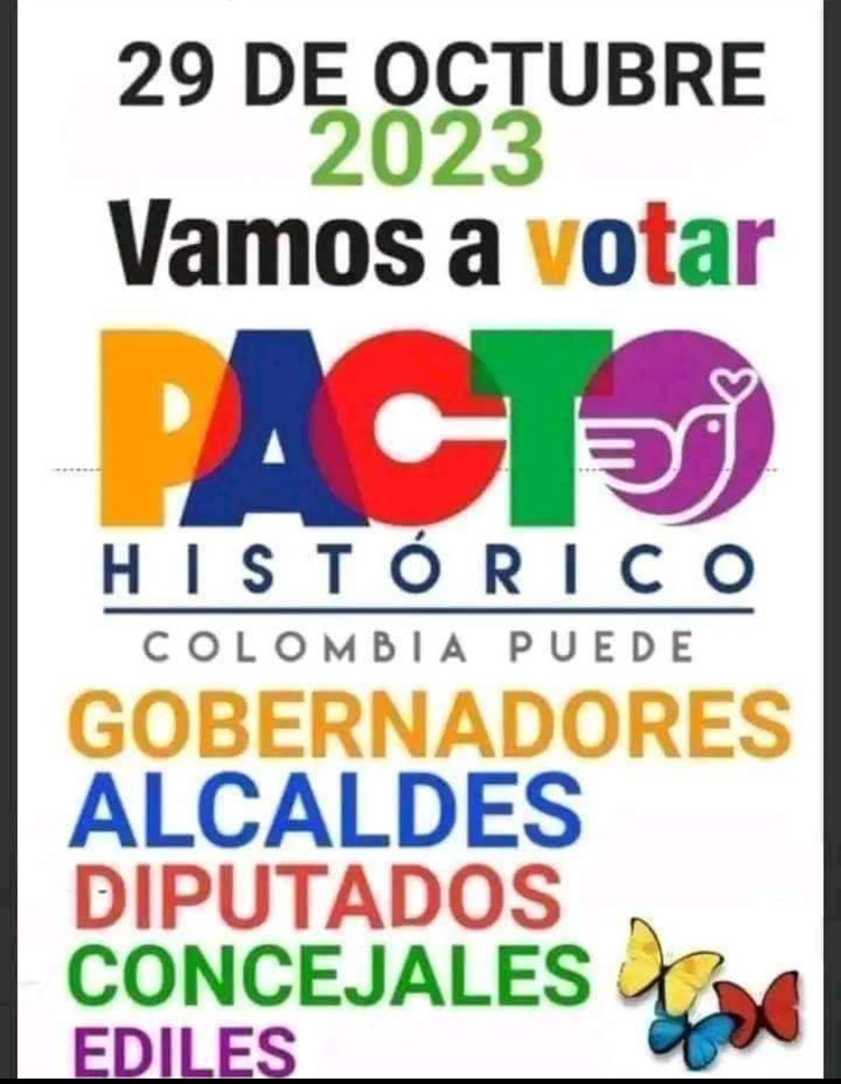 Amparoluz4's tweet photo. @ArgiroCasta888 La mejor BOFETADA que les podemos dar a éstos FACHOS es con el VOTO POR EL PACTO HISTÓRICO y de paso ayudamos al PRESIDENTE PETRO a luchar contra estos políticos FACHOS Y CORRUTOS
ACTIVEMONOS Y VOTEMOS PACTO HISTÓRICO POR LA DIGNIDAD DE COLOMBIA https://t.co/0lg7G3MFQe