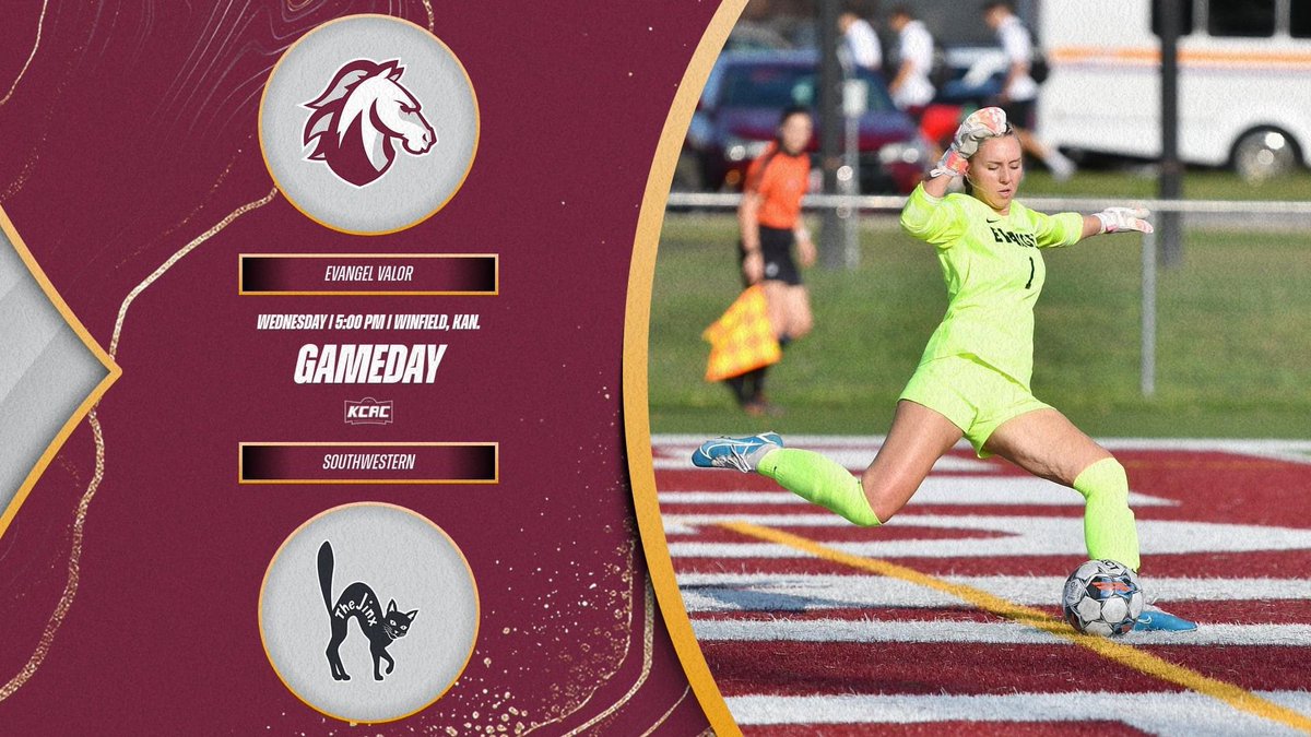 ️⚽️W &gt; GAMEDAY

📍: Winfield, Kan.
🆚: Southwestern
📊: euathletics.com/mgx
🖥: kcacnetwork.com/southwesternks
#OneValor