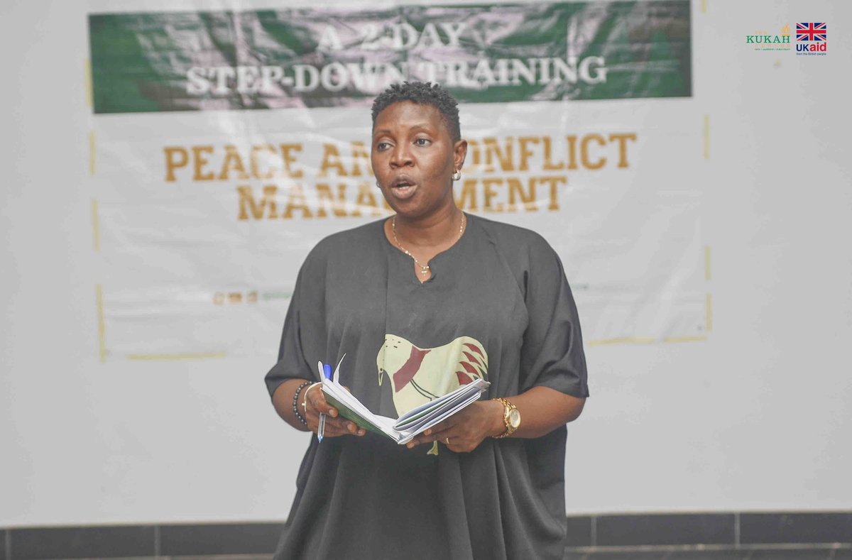 KukahCentre's tweet photo. The Kukah Centre promotes peacebuilding through knowledge &amp; training programs, resulting in advocates for peace at the sub-national level. A recent success in Kwara State stressed the role of religion in fostering dialogue, tolerance, &amp; reconciliation. #UnityAdvocates #FCDO4Peace https://t.co/2X5iZ1f3tv