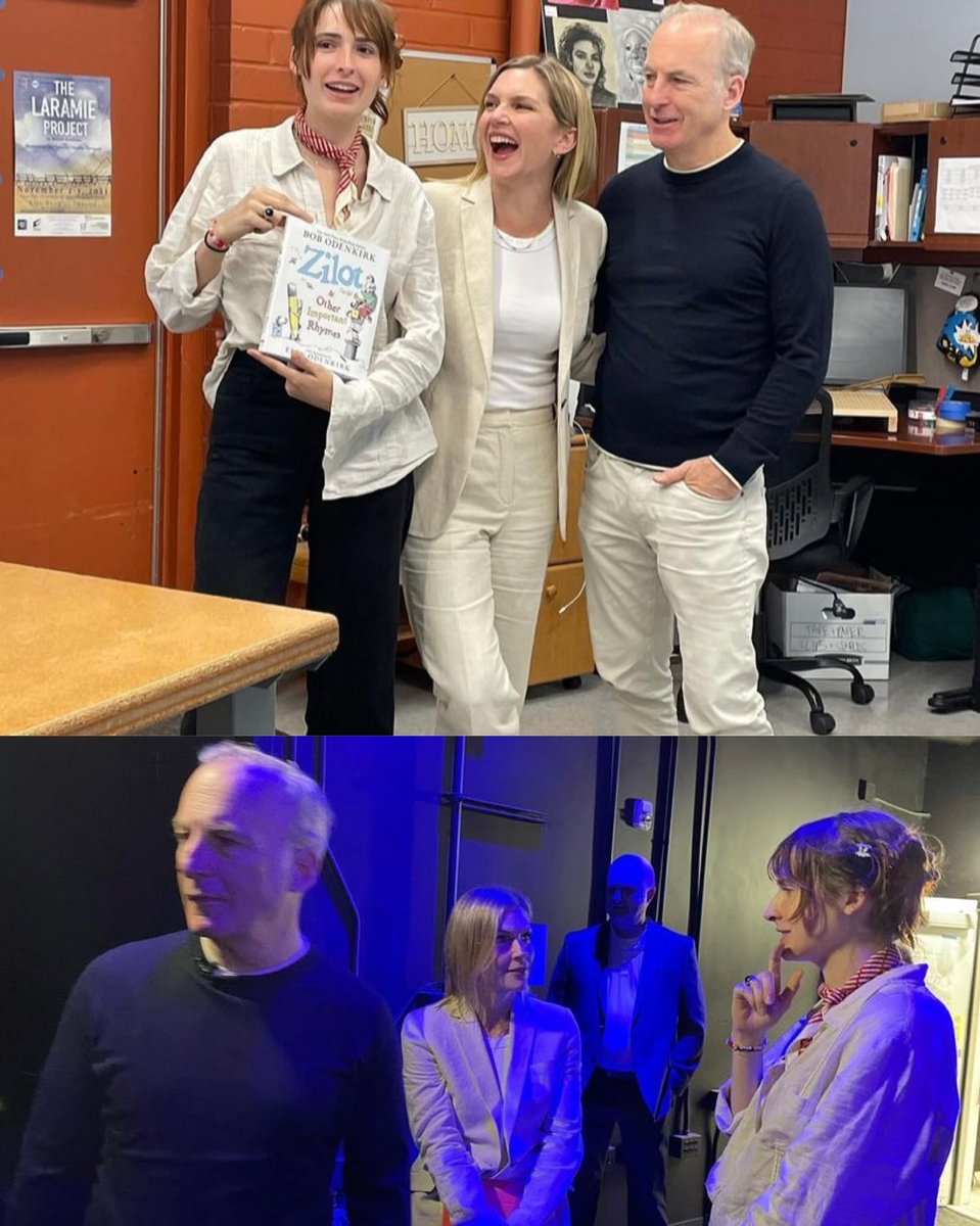 rheangelseehorn's tweet photo. Some more behind-the-scenes pictures of Erin, Rhea and Bob from last night's #Zilot event! https://t.co/muNvvVytXw