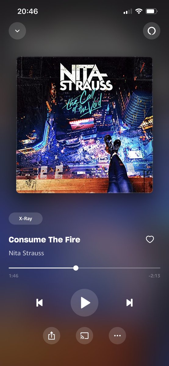 StuHack73's tweet photo. Wow, wow, wow! What have you done @hurricanenita ? Well I’ll tell you… you have created a masterpiece of an album, congratulations 👏👏👏

#NitaStrauss #TheCallOfTheVoid https://t.co/zXwVzI0zBG