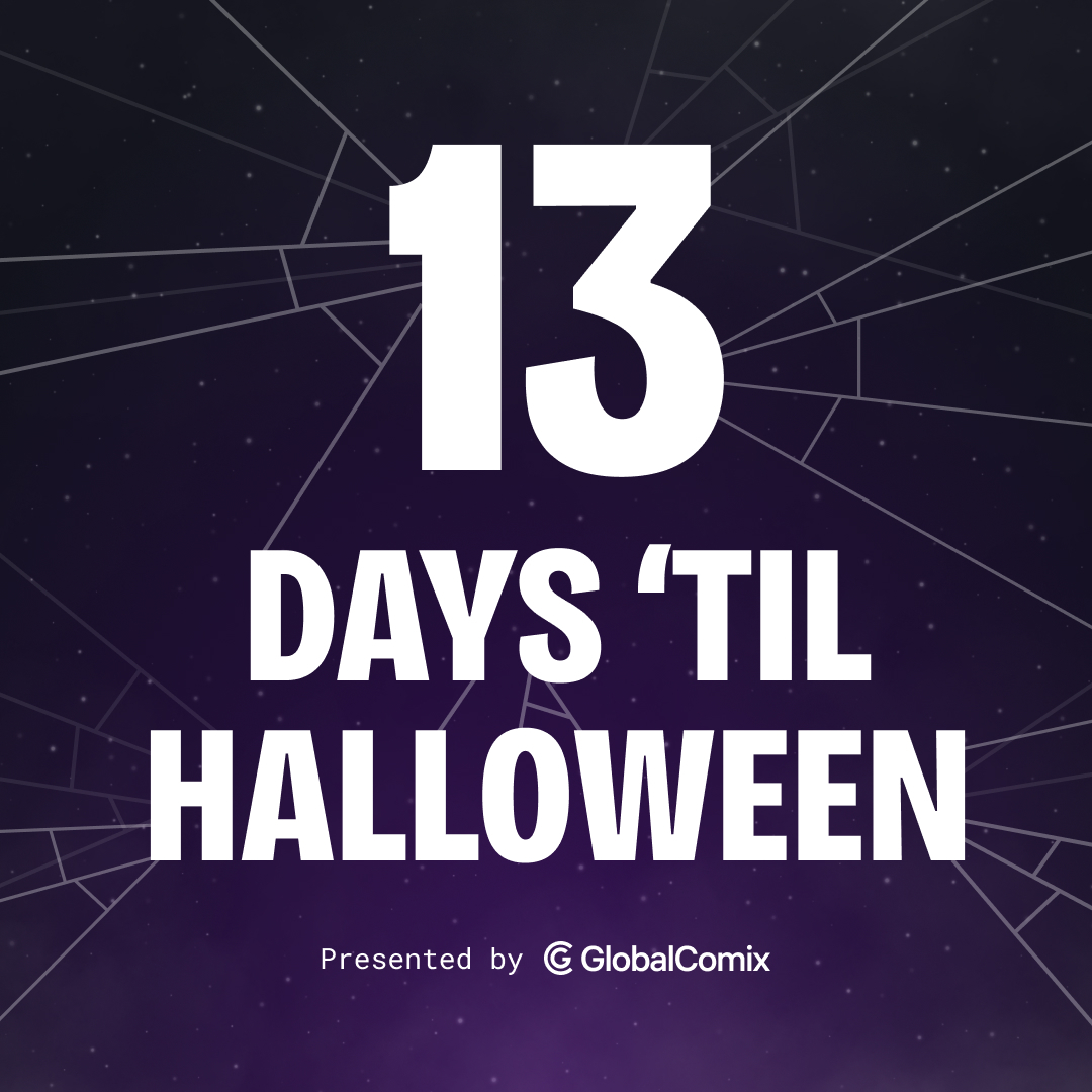 We're kicking off our "13 Days 'Til Halloween" event with the GlobalComix-first release of Halloween Man: Entropy Chapter One, available to read now.

Find a link to read below, and learn more about our Halloween events here: globalcomix.com/news/details/5…
