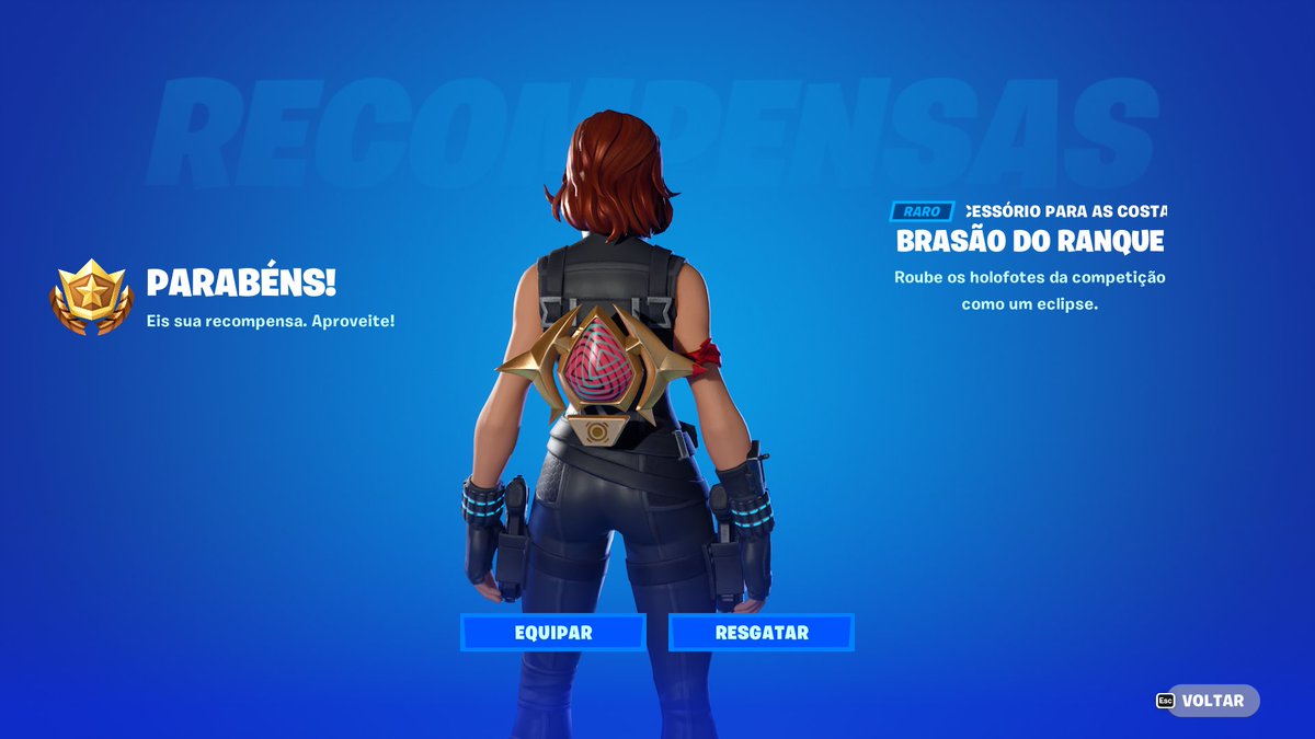 COMO GANHAR GRÁTIS A MOCHILA BRASÃO DO RANQUE NO FORTNITE (TAREFAS