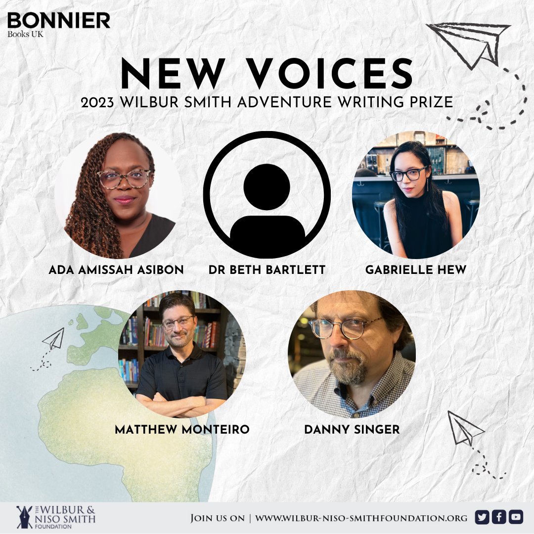 We are delighted to announce the five writers selected as the winners of this year’s #NewVoices award, designed to unearth and support aspiring writers as they take a fledgling idea from work-in-progress to completed manuscript. Congratulations! #AdventureWriting #BookPrize