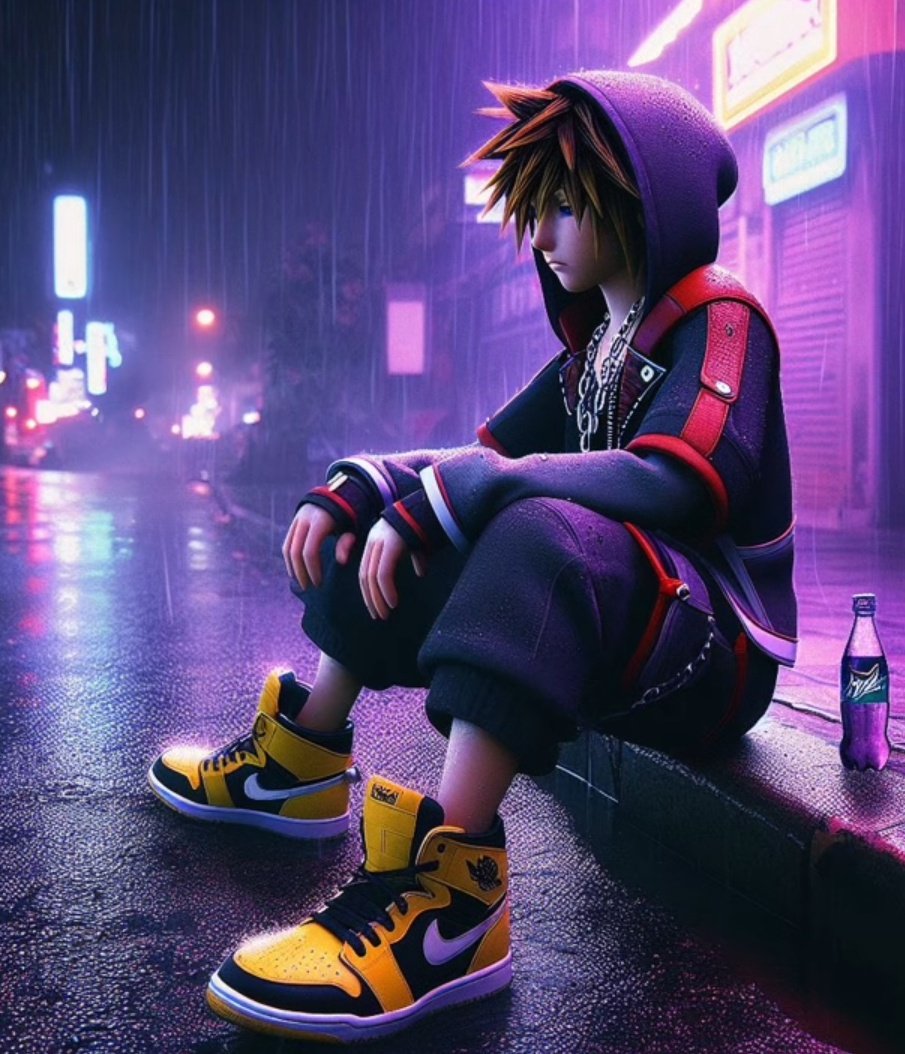 She had the keyblade to my heart, but then she called me a nobody. Now I'm just heartless