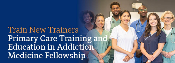 UCIrvineCME's tweet photo. The 2024 UCI TNT Primary Care Training in Addiction Medicine Fellowship is now accepting applications. Learn more at https://t.co/1y4QqGLhjG. https://t.co/htKcAy8yoA
