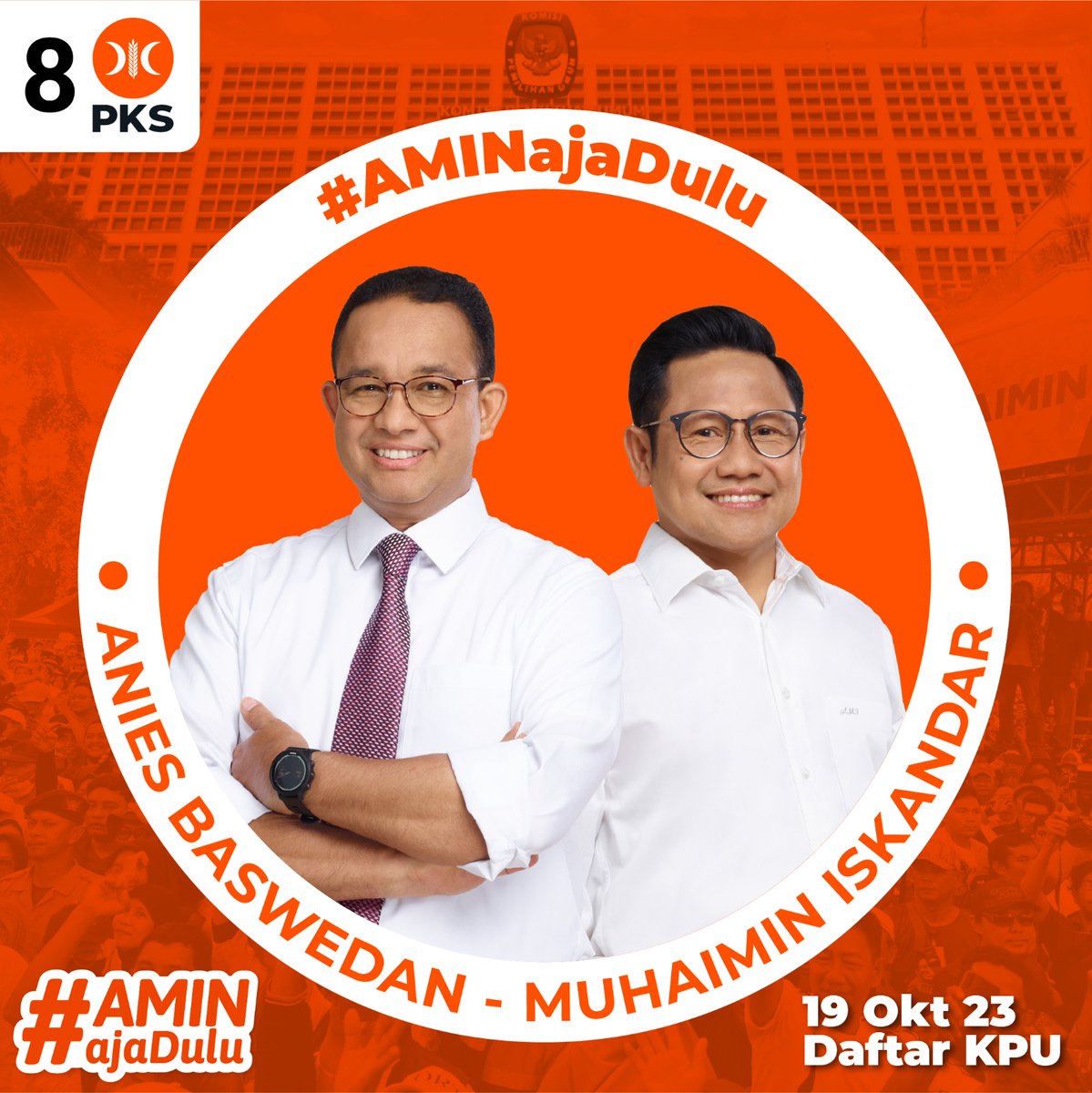 Yuk jadi bagian dari momen paling bersejarah bersama Anies - Muhaimin

AMIN..

#AminAjaDulu #GoesToKPU #AMINkanINDONESIA #PKSpembelaRakyat #PKS