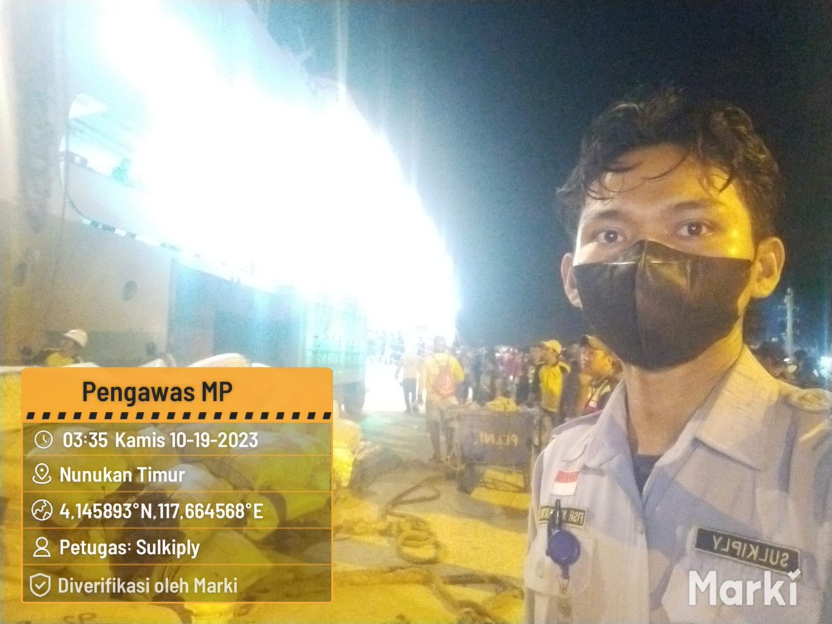 BKIPMNunukan's tweet photo. 19/10/20
#SalamBahari
Laporan Giat Wilker Nunukan,
Pengawasan kedatangan dan keberangkatan pemuatan MP Rumput Laut Kering sebanyak 45000 Kg/520 Koli tujuan Pare2 Via KM. Bukit Siguntang.
@bkipm_kkp
@BKIPMTarakan
#KKPThrive https://t.co/LKBZokXTPl