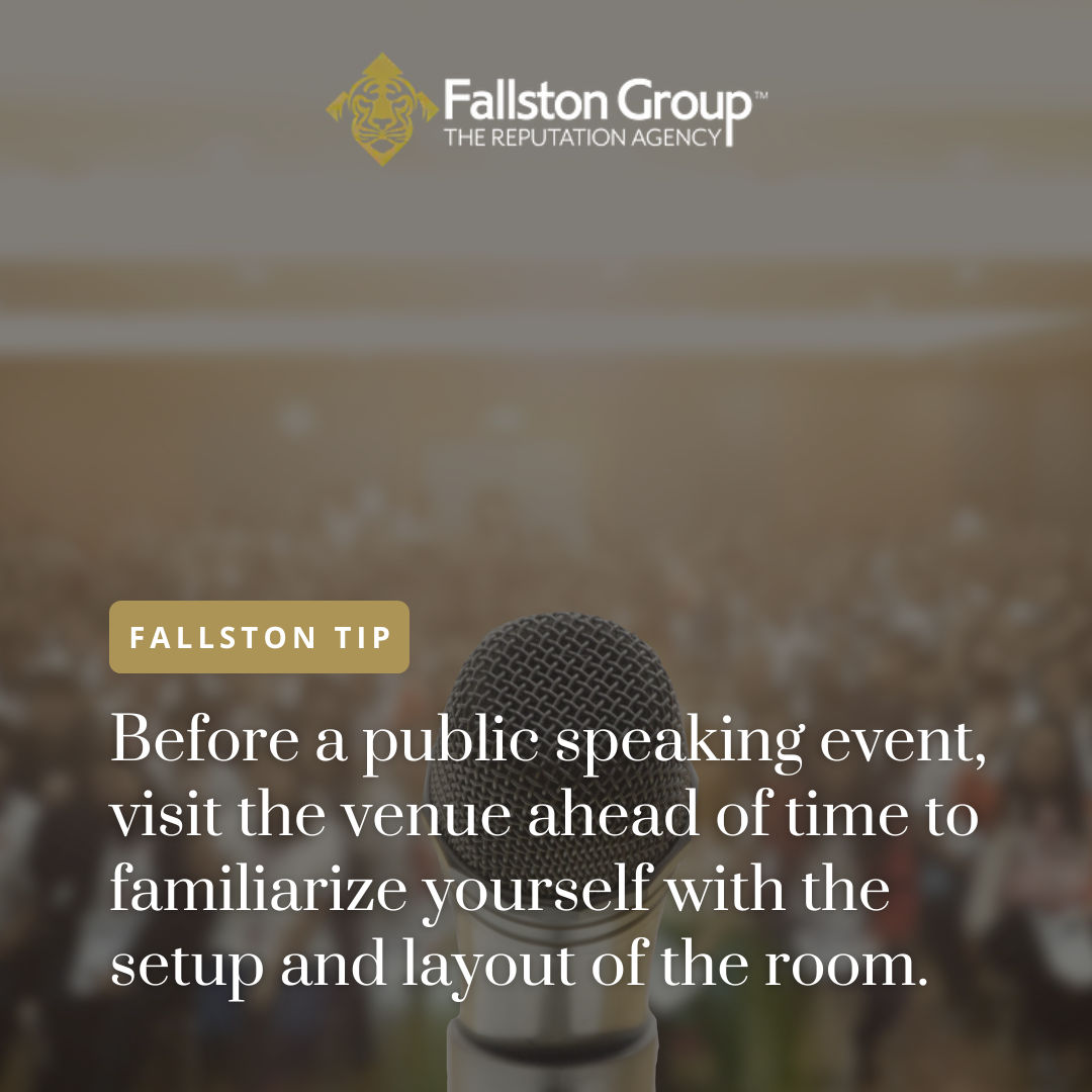 FallstonGroup's tweet photo. Take a tour of the venue before your big public speaking event to familiarize yourself with the layout, so you can feel confident on stage.
#PublicSpeakingTips #StagePresence #CommunicationTip https://t.co/41gH5Z237P