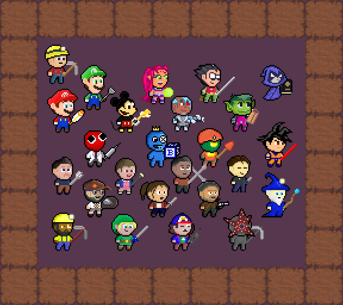 MiningSquadBr's tweet photo. Check out the skins available so far for miners. New skins coming soon.
A lot of fun combinations await you!
#MiningSquadBR #NFT #NFTCommmunity #PixelArt #Cripto #BNB📷 #Discord #Presale #P2E #BSC #CriptoGames #GameFi https://t.co/ZdB1tgzVi4