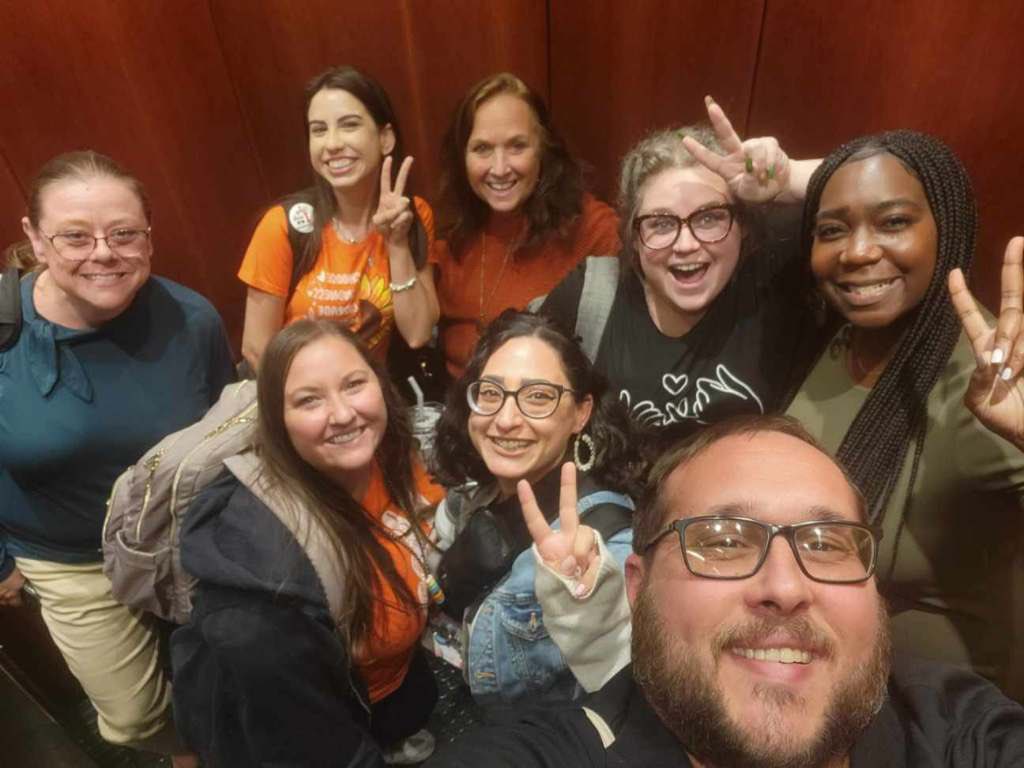 That’s a wrap from PFPA Cohort 4! 🎉Here’s our happy elevator selfie - signing off from our last class until our Case Study presentations. Thanks to all of our facilitators. <a href="/ocpsPL/">OCPS Professional Learning Department</a> <a href="/maria_dimura/">Maria DiMura</a> <a href="/RachelM0tt/">Rachel Mott</a>