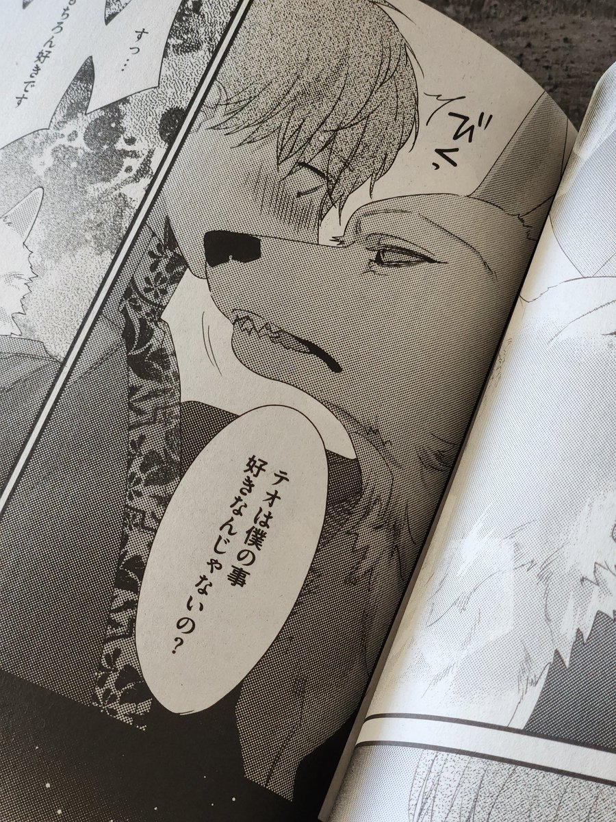 📢10月20日発売 #Daria2023年12月号 見本誌が届きました🤩ロイヤルブルーなヒューテオが表紙です🐺🎀👦🏻 『カドル sideヒューゴ』はヒューゴらしさ全開な第3話🥰 #カドル #獣人オメガバース