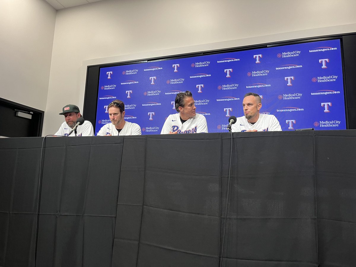 Press conference with Creed was not on the list of things I thought I’d do when I woke up this morning. Gotta love baseball.