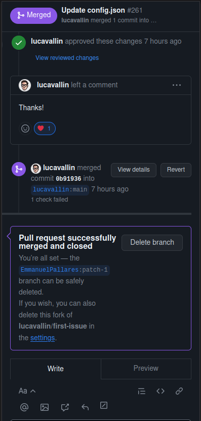 tech_sci_byto's tweet image. Just took my first dive into open source by contributing to this fantastic project! 🌐 I believe world collaborative coding helps unite a  wealth of ideas and drive progress. Let&apos;s go for the next one-level merge request!
#OpenSource #FirstContribution
