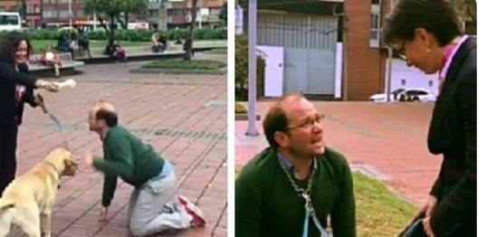 JorgeOvalleB's tweet photo. Este @DanielSamperO es el mejor #RodillaChallenge de todos los tiempos, porque aún no te levantas! https://t.co/LcK14tXKkY