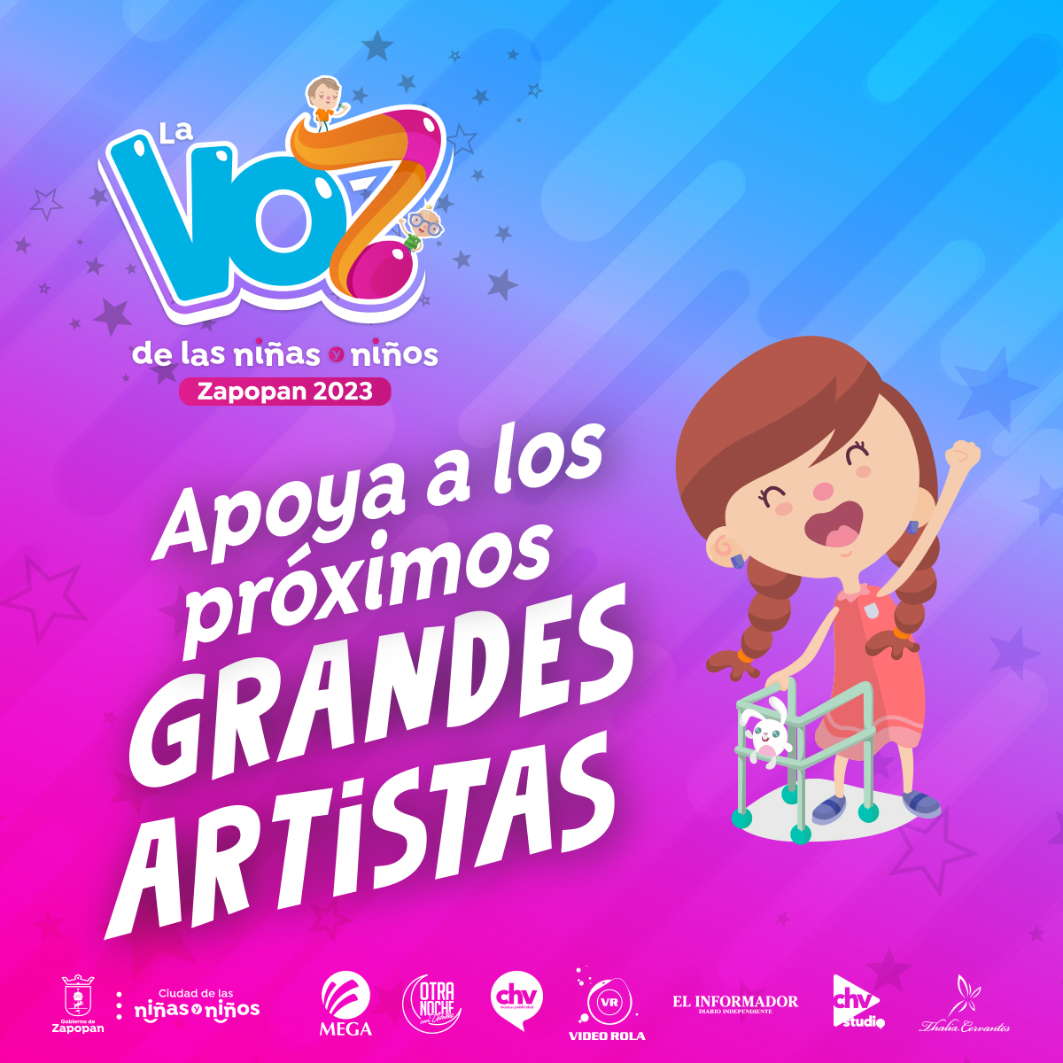 Cada vez estamos más cerca de conocer a los talentos de la Voz de las Niñas y los Niños Zapopan 2023. 🎤✨

<a href="/otranochetv/">otranochetv.com</a>