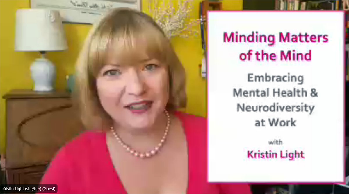 associatedeng's tweet photo. Today, we had @KristinMELight join us for an educational and inspiring hour-long virtual presentation on Invisible Disabilities! https://t.co/8cXdJMFC37
